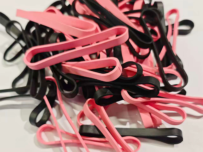 天然橡皮筋（粉+黑）...