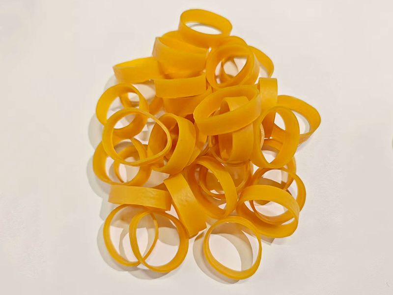 圆形天然橡皮筋（透黄...